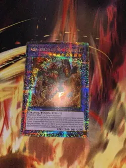 Yugioh! Alba-Lenatus The Abyss Dragon (DIFO-EN035) 1st Ed Starlight Rare NM/M - Image 4