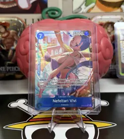 Nefeltari Vivi EB04-025 SR Alternate Art - One Piece TCG -Azure Sea's Seven - NM - Image 1