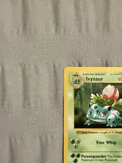 Pokemon Card Shadowless Ivysaur Base Set Non Holo Uncommon 30/102 WOTC - Image 4