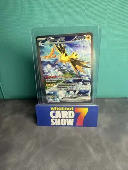 Pokemon TCG Zapdos EX Card 202/165 Scarlet Violet-151 - Image 1