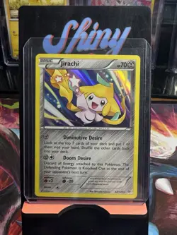 Pokemon Jirachi TCG Roaring Skies Holo Rare Card 42/108 - Image 1
