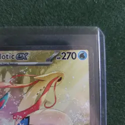 Pokemon TCG Surging Sparks Milotic EX Illustration Rare Card 237/191 - Image 3