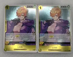 One Piece TCG Cards - X2 - OP13-113 Lilith - Rare - Eng - Near Mint Pack Fresh! - Image 1