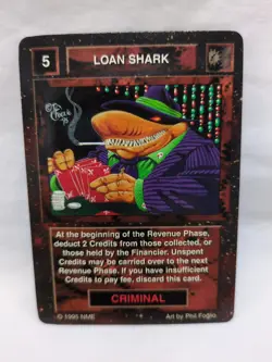 Loan Shark Battlelords Rare Card - Image 1
