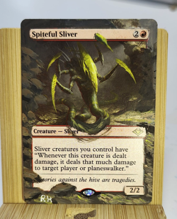 Spiteful Sliver MTG Alter Art EDH Commander Magic The Gathering - Image 1