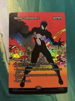 Magic the Gathering Mystic Confluence [Borderless] [Foil] NM #0012 - Image 1