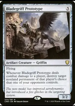 X 1 Bladegriff Prototype NM 300 Commander Legends MTG Magic The Gathering - Image 1