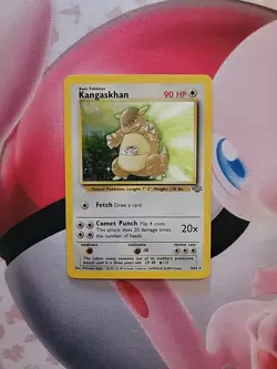 Pokemon TCG Kangaskhan Holo Rare Jungle - Image 1