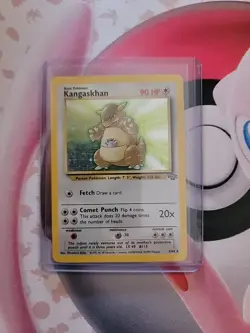 Pokemon TCG Kangaskhan Holo Rare Jungle - Image 3