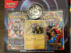 Lot of Factory Sealed Pokemon blister: NEW Promo & 4 Booster packs - Image 3