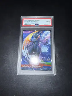 Pokemon Dark Mewtwo Pokken Tournament PSA Graded Mint 9 - Image 1