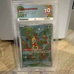 Shuckle 136/132 Mega Evolution Illustration Rare - Pokemon TCG - ACE 10 GEM MINT - Image 1