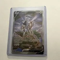 Pokemon Arceus V (Alternate Full Art) 166/172 Swsh09: Brilliant Stars Holo - Image 1