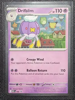 Pokemon TCG Drifloon 005 & Drifblim 006 Black Star Blister Promo Mega Evolution - Image 4