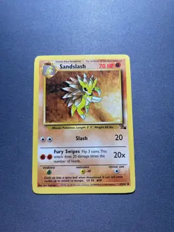 Pokemon TCG - Sandslash - Fossil Unlimited - 41/62 - Wizards 1999-2000 - Image 1