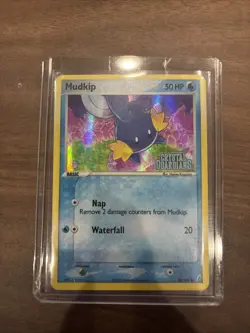 Pokemon Mudkip EX TCG Crystal Guardians Stamped 58/100 - Image 1