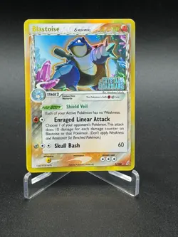 Blastoise 2/100 - EX Crystal Guardians Stamped Reverse Holo - Pokemon - NM - Image 1