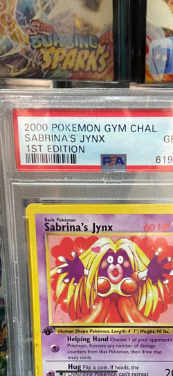 Pokemon Gym challenge 1st edition Sabrina’s Jynx PSA 10 - Image 2