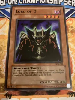 Yugioh Lord of D. SDK-041 VLP - Image 1