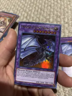 Yu-Gi-Oh! Mirror Force Dragon Ultra Rare 1st Edition LCKC-EN062 - Image 1