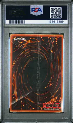 2002 YU-GI-OH! STARTER DECK: KAIBA #001 BLUE-EYES WHITE DRAGON PSA 1 - Image 2
