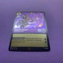 Lorcana Whispers in the Well - Minnie Mouse - Amethyst Champion 35/204 COLD FOIL - Image 2