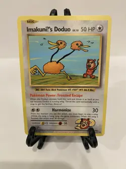 Pokemon ImakuniU's Doduo #112/108 Pokemon Card 2016 Non Holo - Image 1