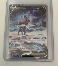 Suicune v Crown Zenith Galarian Gallery Holo Ultra Rare Card GG38 GG70 - Image 1