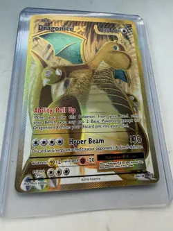 Pokemon Dragonite EX 2016 Foil 106/108 Basic Pokemon-EX English Pokemon TCG Card - Image 2