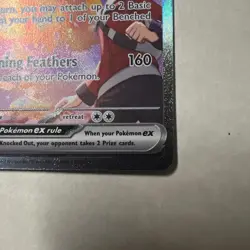 Pokemon Ethan's Ho-Oh EX Card 230/182 Scarlet and Violet Destined Rivals Mint/NM - Image 5