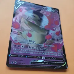 Hisuian Typhlosion V Promo SWSH237 Holo Rare Pokemon Cards Near Mint - Image 2