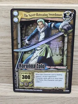 2006 One Piece Passage to the Grand Line CCG Roronoa Zoro Foil Card CH061 (86) - Image 1