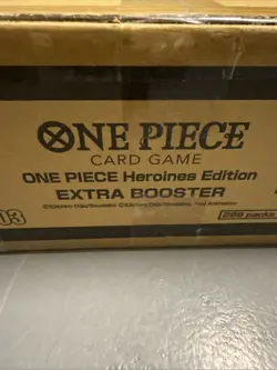 Sealed One Piece Card Game Heroines Edition Extra Booster Box Case EB-03 - Image 3