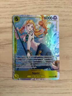 EB03-053 Nami English SR NM One Piece TCG Card Game - Image 1