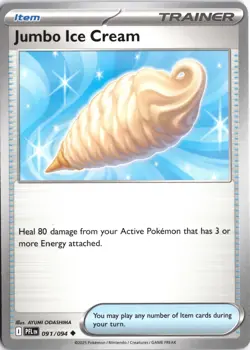 4x Jumbo Ice Cream PLAYSET Trainer Cards x4 PFL 091/094 NM Pokemon TCG FAST SHIP - Image 2