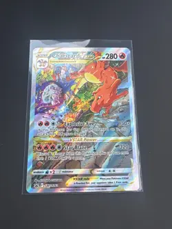 Pokemon TCG Charizard VSTAR SWSH262 Black Star Promo Card - Image 1