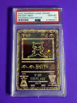 PSA 10 Ancient Mew 2000 Pokemon game movie promo- english- GEM MINT card - Image 1