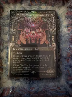 x1 Ojer Taq Deepest Foundation Temple of Civilization LCI MTG 314 FOIL SHOWCASE - Image 1
