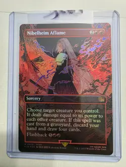 Nibelheim Aflame MTG (Borderless) 0339 Foil Mythic - Image 2