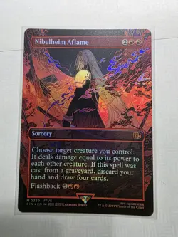 Nibelheim Aflame MTG (Borderless) 0339 Foil Mythic - Image 3