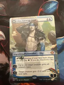 Oko, Lorwyn Liege // Oko, Shadowmoor Scion Borderless Lorwyn Eclipsed 287 - Image 1