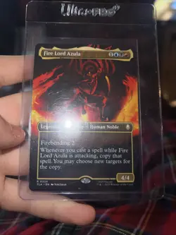 MTG: Avatar the Last Airbender TLA - 0334 - Fire Lord Azula - Borderless NM - Image 1