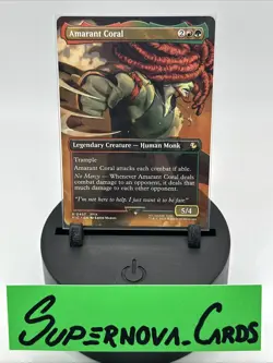 Amarant Coral (Borderless) Commander: Final Fantasy Non-Foil MTG - Image 1