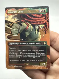 Amarant Coral (Borderless) Commander: Final Fantasy Non-Foil MTG - Image 2