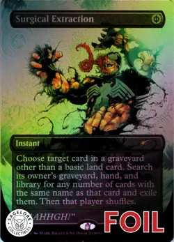 MTG Surgical Extraction (Color) (2003) | NM Foil | Secret Lair Spider-Man {SLD} - Image 1