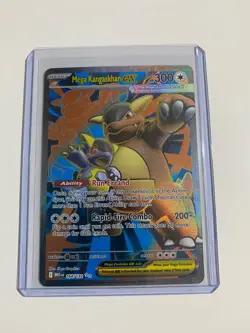 Pokemon Mega Kangaskhan ex 104/132 Me01: Mega Evolution Holo - Image 1