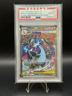 Pokemon TCG Charizard EX Ultra Premium Collection Black Star Promos PSA 10 - Image 1
