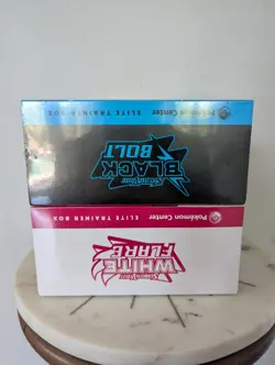 Pokemon Center White Flare and Black Bolt Elite Trainer Box ETB Bundle Sealed - Image 5