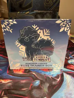 🔥 Pokemon Center Sword & Shield Silver Tempest Elite Trainer Box SEALED 🔥 - Image 1