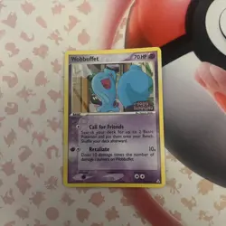 POKEMON EX HOLON PHANTOMS (DELTA SPECIES) REVERSE HOLO WOBBUFFET 56/110 - Image 2